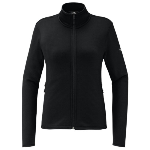 Embroidered North Face Women's Aim Full Zip Fleece-TI