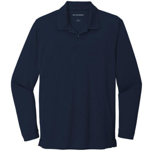 Dry Zone UV Micro-Mesh Long Sleeve Polo-TI