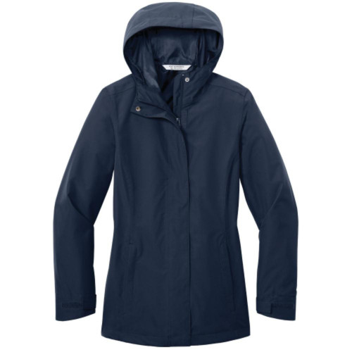 Embroidered Womens C-FREE Rain Jacket-TI