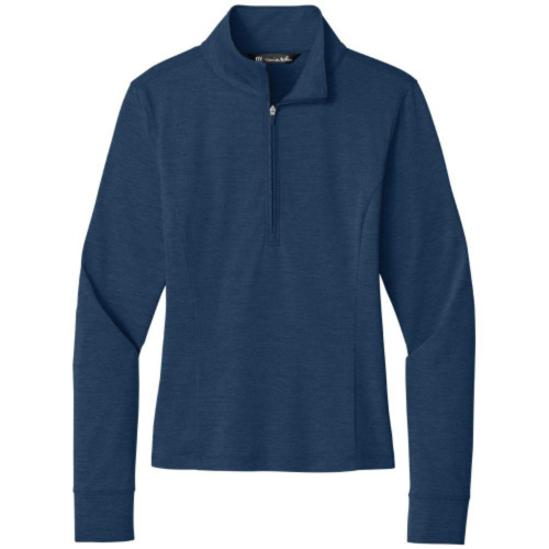 TravisMathew Womens Onward Half Zip-TI