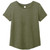 Womens Relaxed Tri-blend Scoop Neck Tee-TI