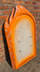 Boxing Machine Top Lid - Orange With White Swirls - Used