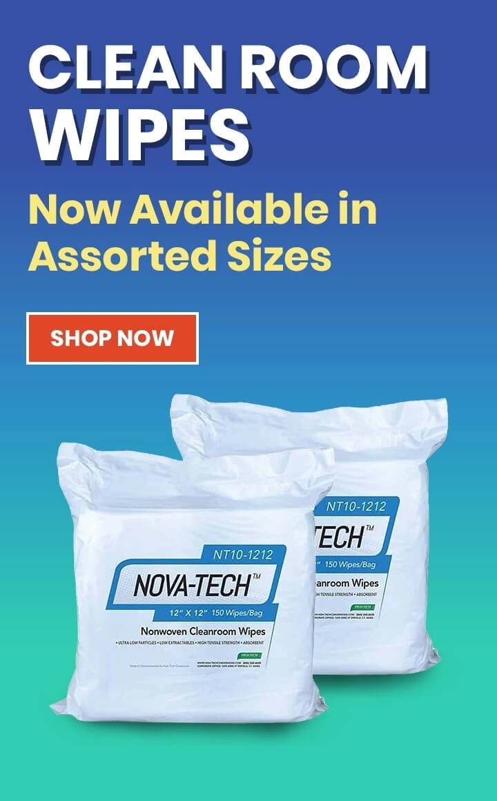 Cleanroom Wipes Product Banner