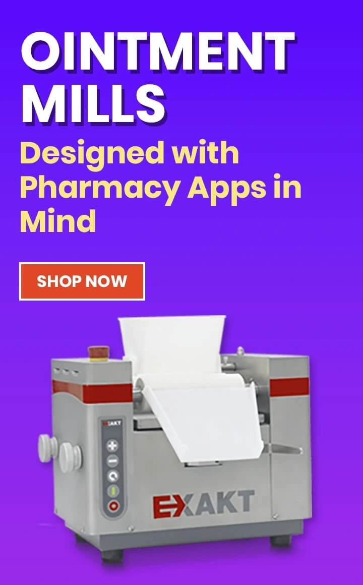 Ointment Mill Compounding Lab Mixers Product Banner