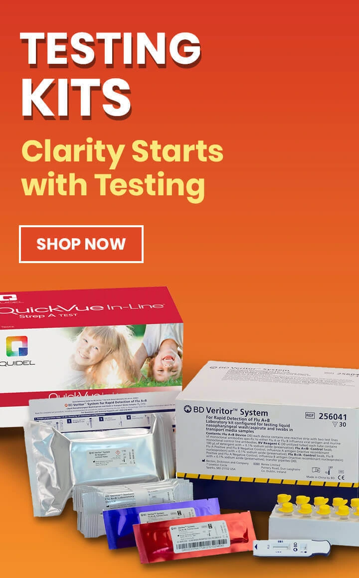 Testing Kits Product Banner
