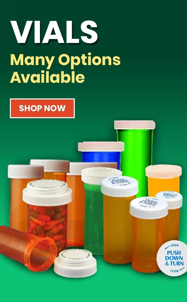 Pharmacy Vials Product Banner