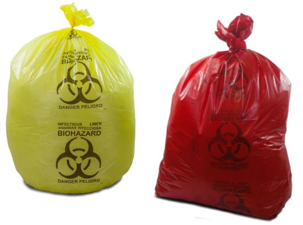 Buy Wholesale China 120l 240l Plastic Biohazard Medical Trash Bag