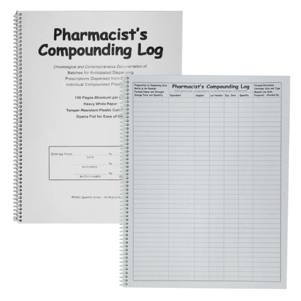 Pharmacy Register/Record Books Total Pharmacy Supply