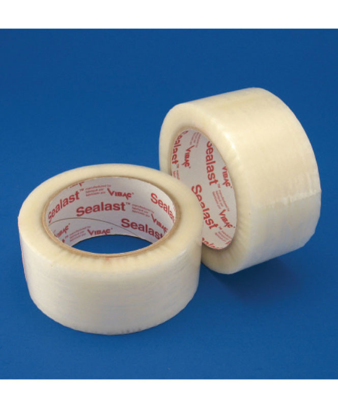 Strong Self Stick Carton Sealing Tape – 70mm X 91m (108 Yds), Black, BOPP, 1 Roll
