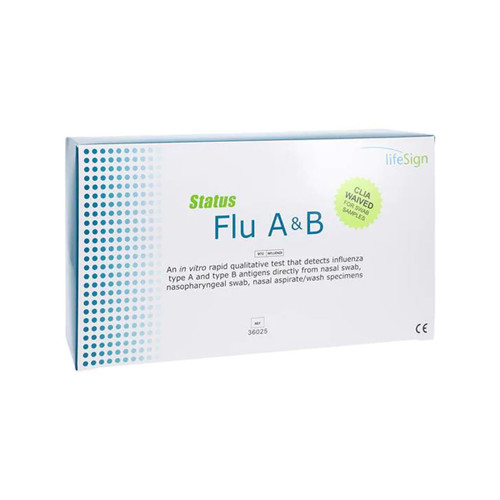 Status™ Flu A&B CLIA-Waived Rapid Test