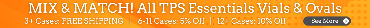 Mix & Match Sale - Wholesale Vials & Ovals TPS Essentials