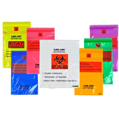 ECO BAG w/ SPECIAL PHOTO TAG カズハ TAA-Compliant Zipper 3-Wall Specimen Bags | Total Pharmacy
