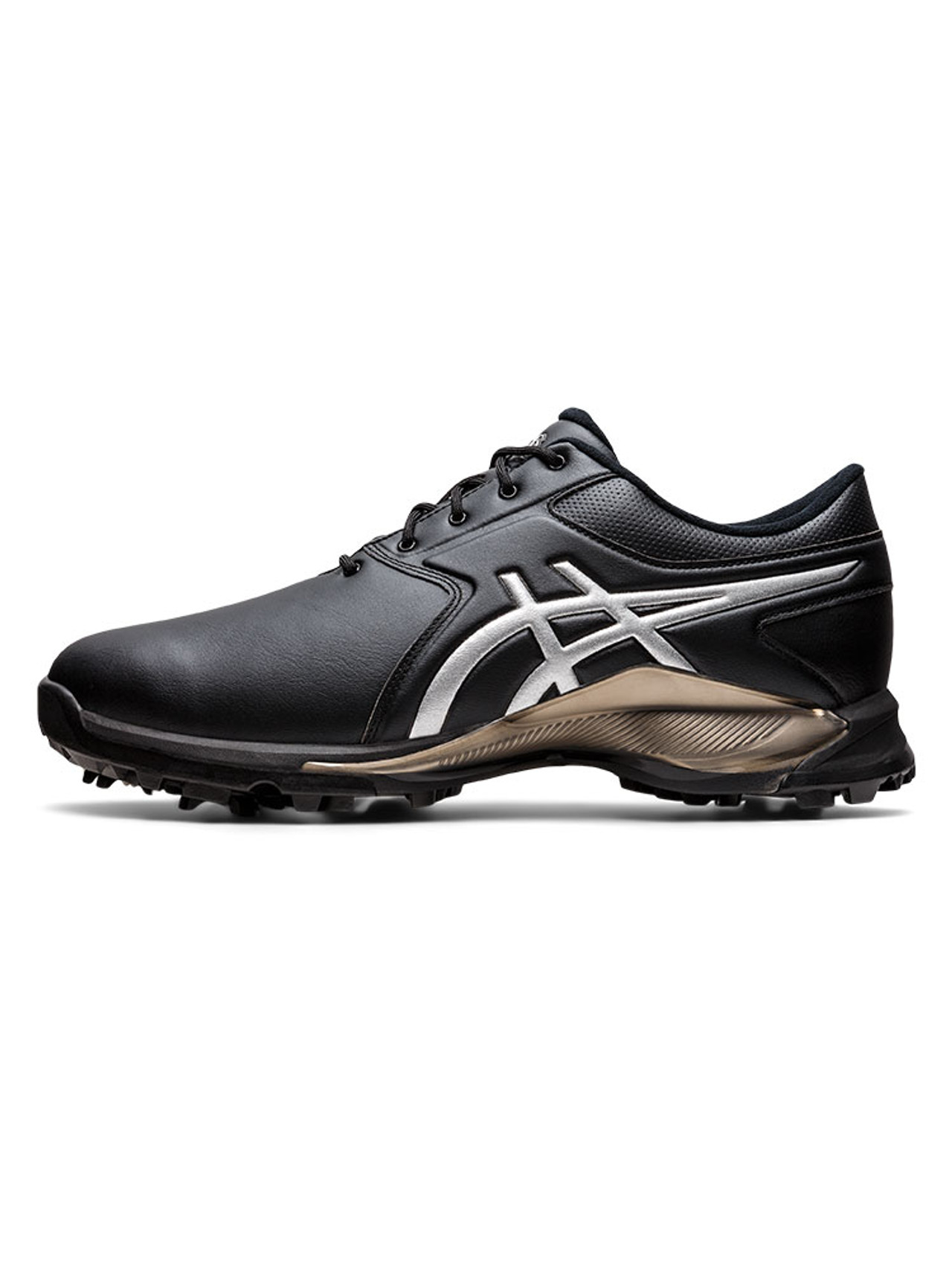 Asics Gel Ace Pro M Standard Golf Shoes - Black/Pure Silver | GolfBox