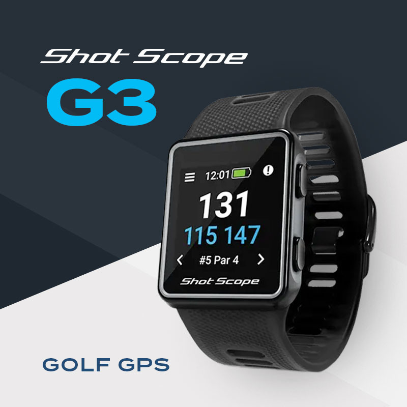Shot Scope G3 GPS Golf Watch GolfBox