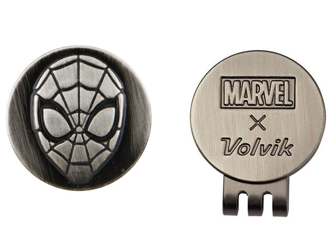 Volvik Marvel Spiderman Golf Balls & Marker (4 Pack)