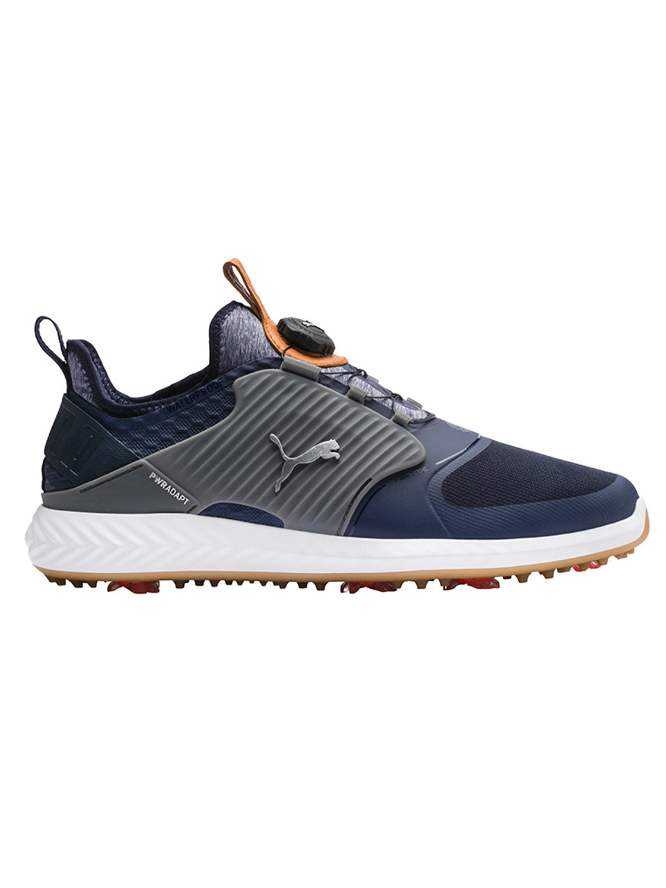 puma men's pwradapt caged disc golf shoes