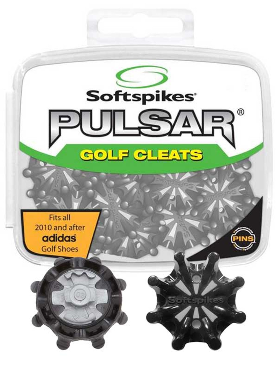 softspikes adidas pulsar pins golf cleats