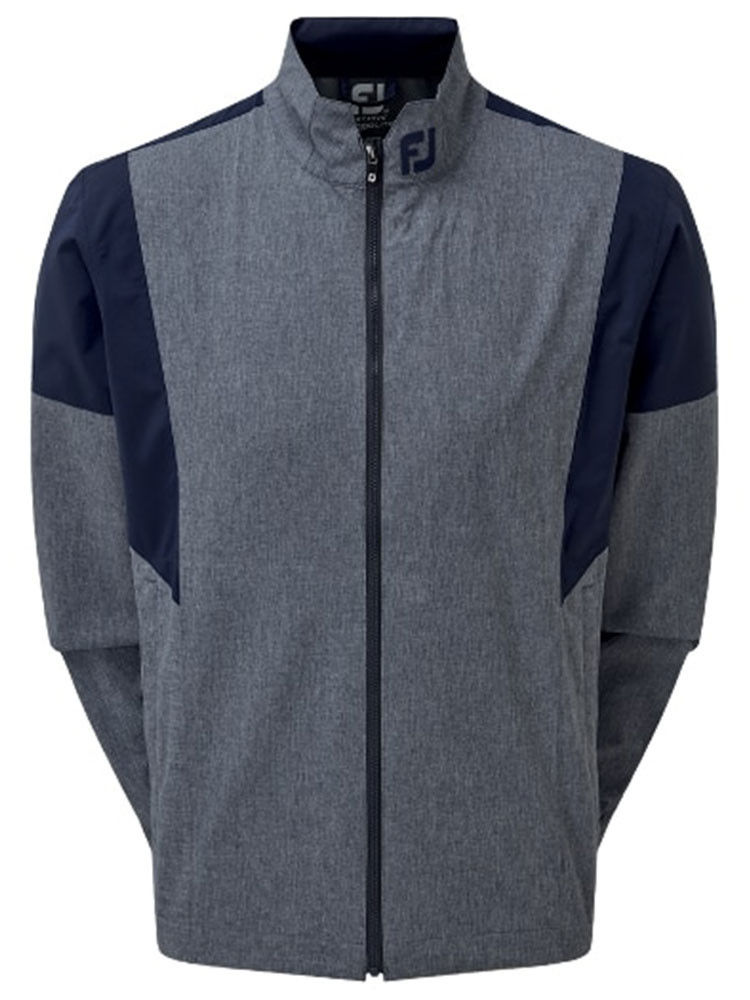 FootJoy Dryjoys HLV2 Rain Jacket Navy Heather/Navy GolfBox