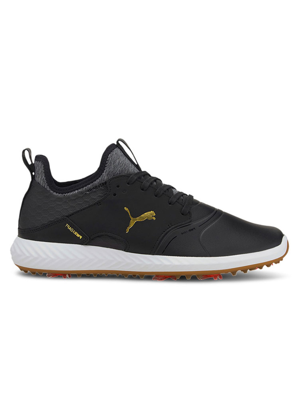 mens black and gold puma shoes