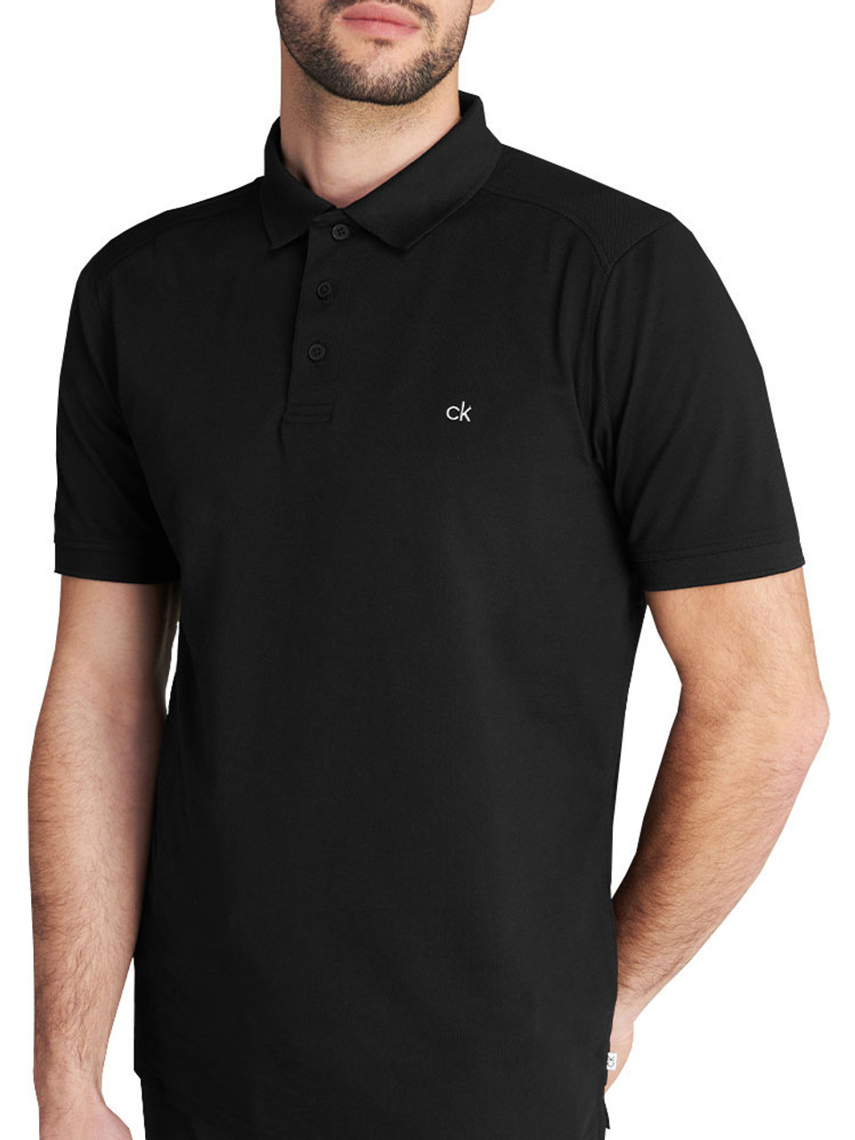 calvin klein campus golf polo shirt