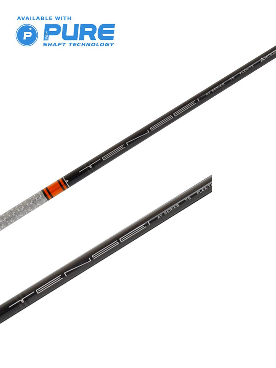 Mitsubishi Tensei AV Raw Orange 75-TX TOUR X 41.75 #5 Wood