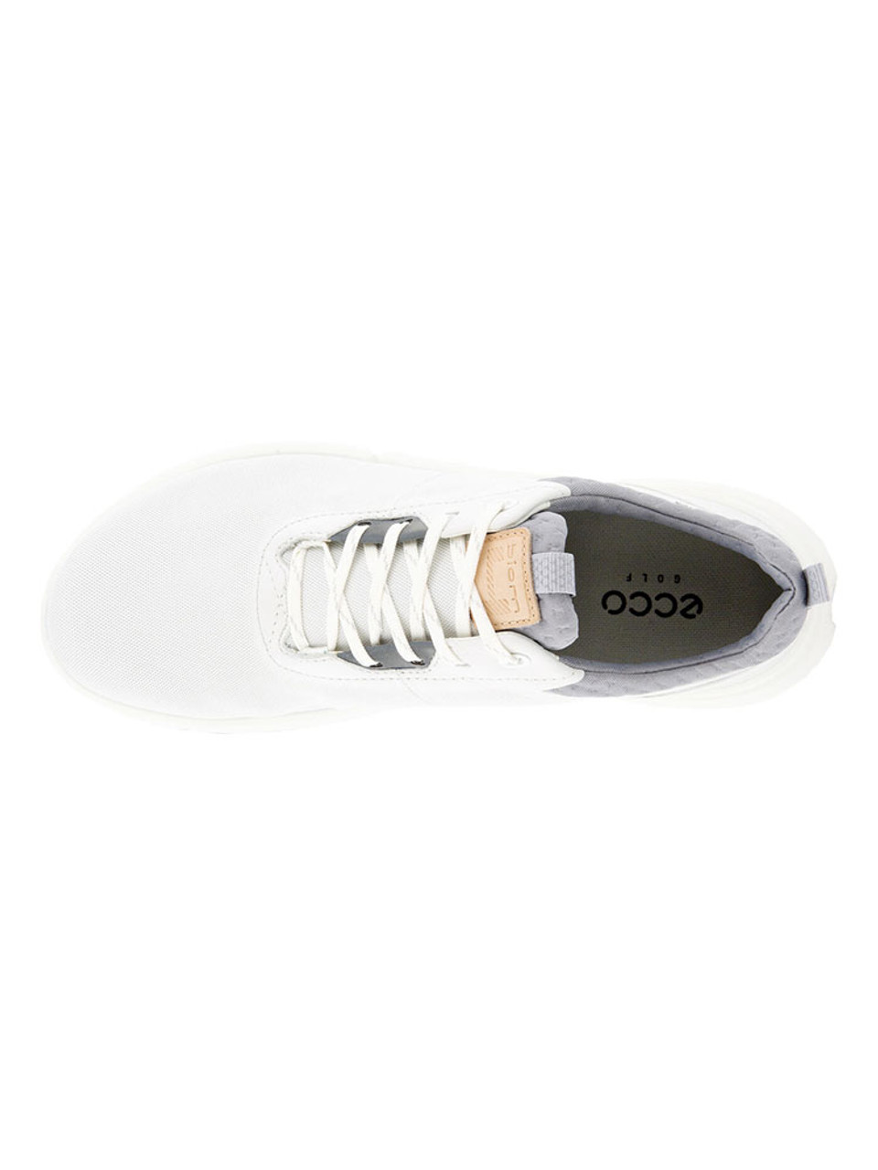 Ecco W BIOM Hybrid 4 Golf Shoes - White/Silver Grey | GolfBox