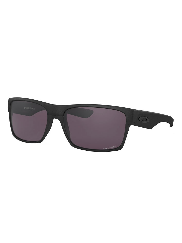 Oakley TwoFace Sunglasses Steel w/ Prizm Grey