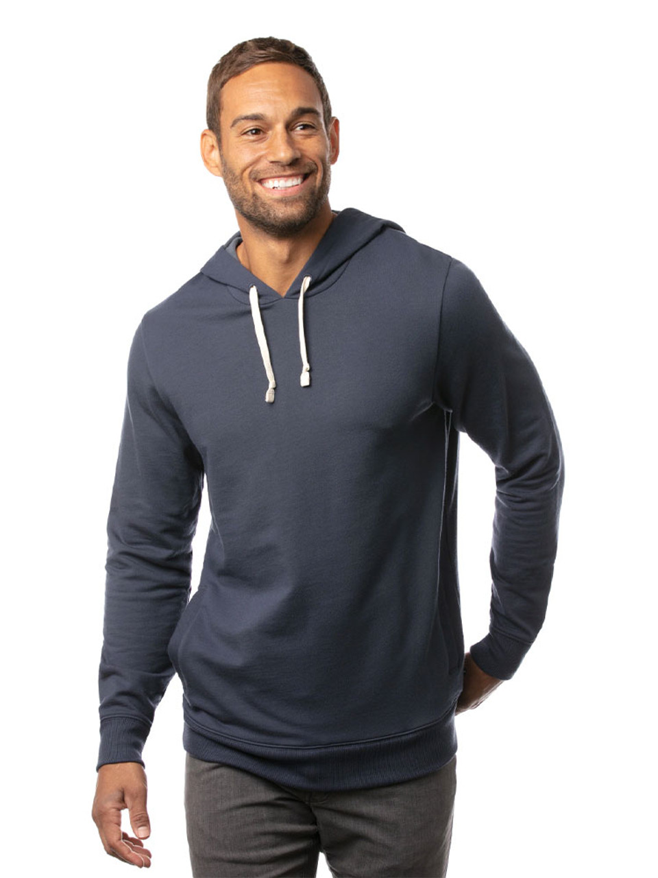 Travis Mathew Cloud Hoodie - Mood Indigo | GolfBox