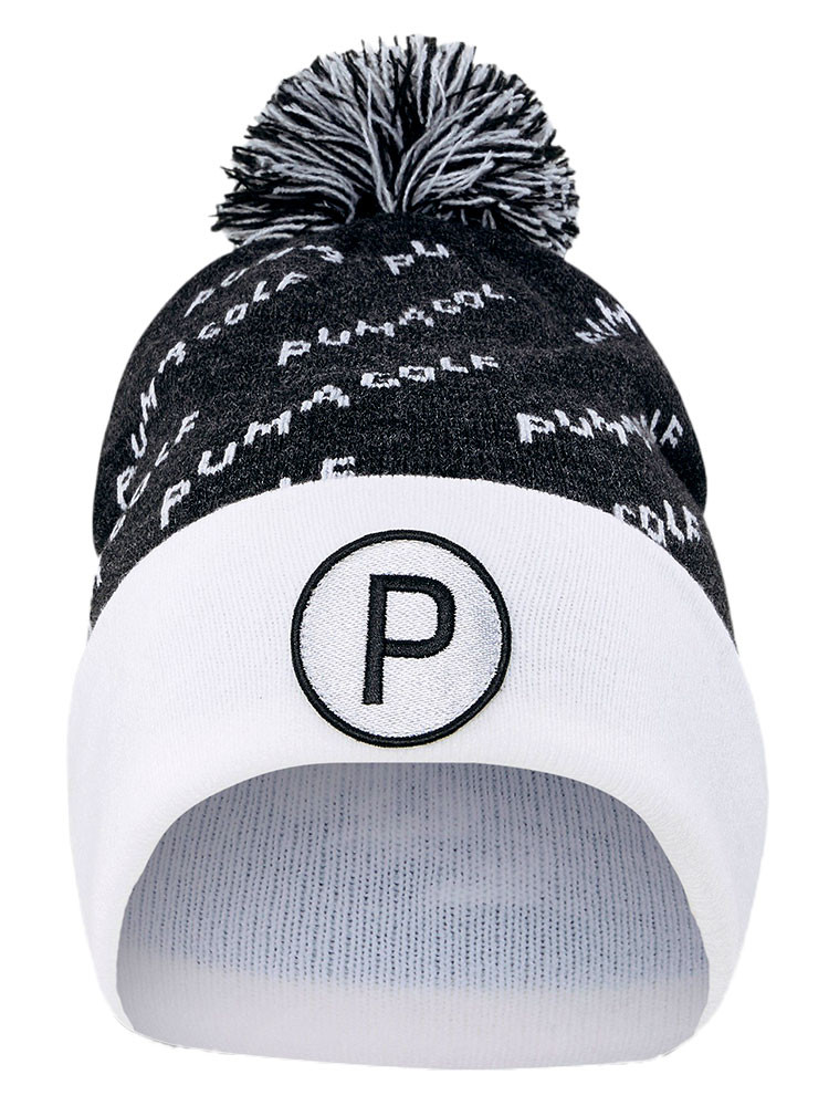 Puma P Removable Pom Beanie | GolfBox