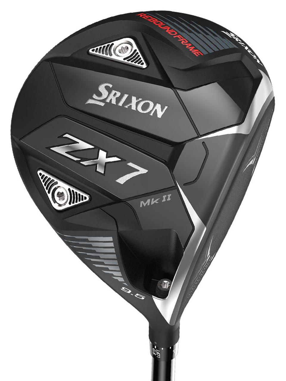 【通販安い】SRIXON スリクソン ZX７ ドライバー 9.5度 ヘッドのみ ヘッドカバー・専用レンチ付き ドライバー