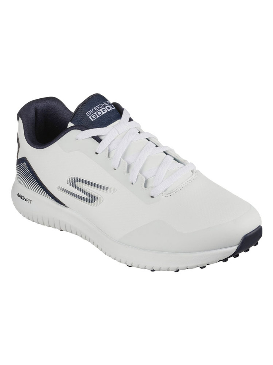 Skechers Arch Fit GO GOLF Max 2 Shoes - White/Navy - Mens | GolfBox