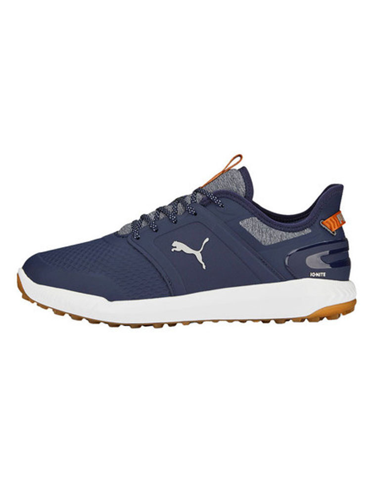 Puma IGNITE Elevate Wide Golf Shoes - Puma Navy/Puma Silver
