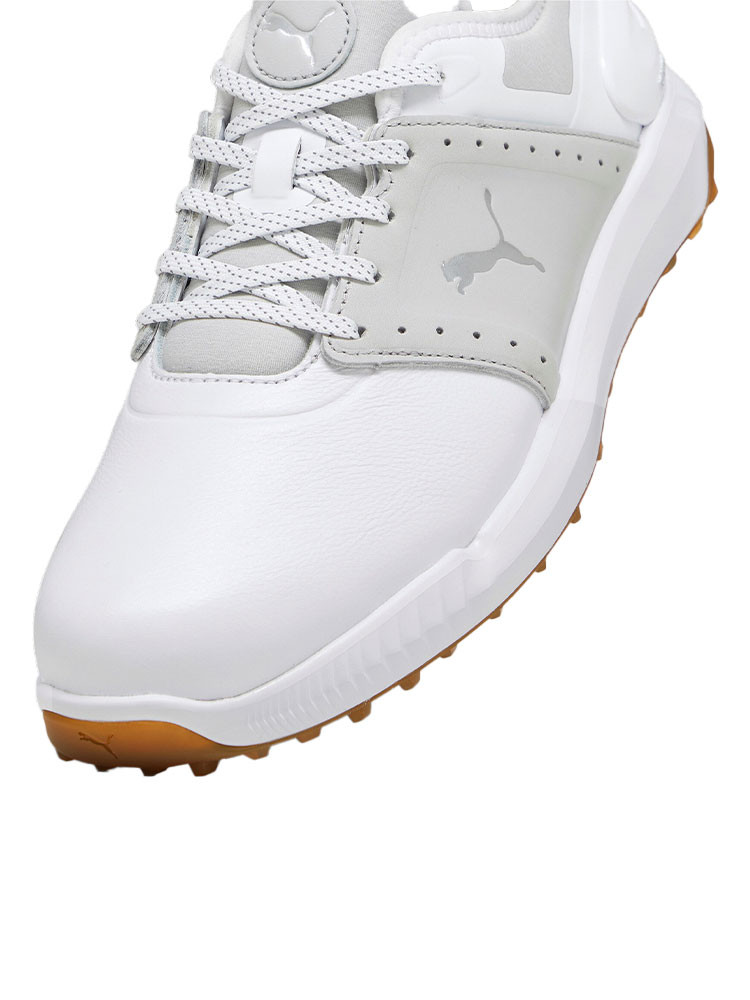 Puma IGNITE Elevate Crafted Golf Shoes Puma White/Ash Grey