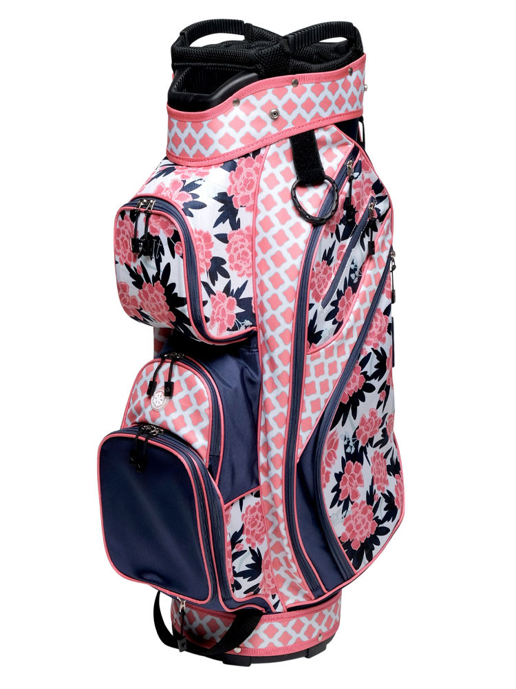 Floral Ping Waterproof Bag Glove It Women's Cart Bag Peonies Pars