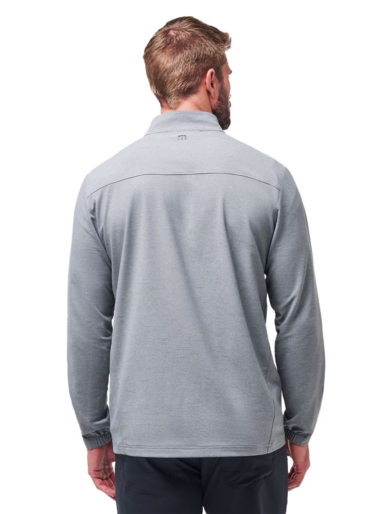 Veste Légère Travis Mathew Homme – Grise, Taille M, Softshell Zippée – Très Bon état