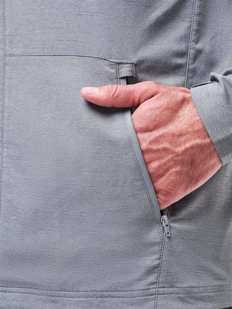 TravisMathew Valley View Jacket - Heather Grey