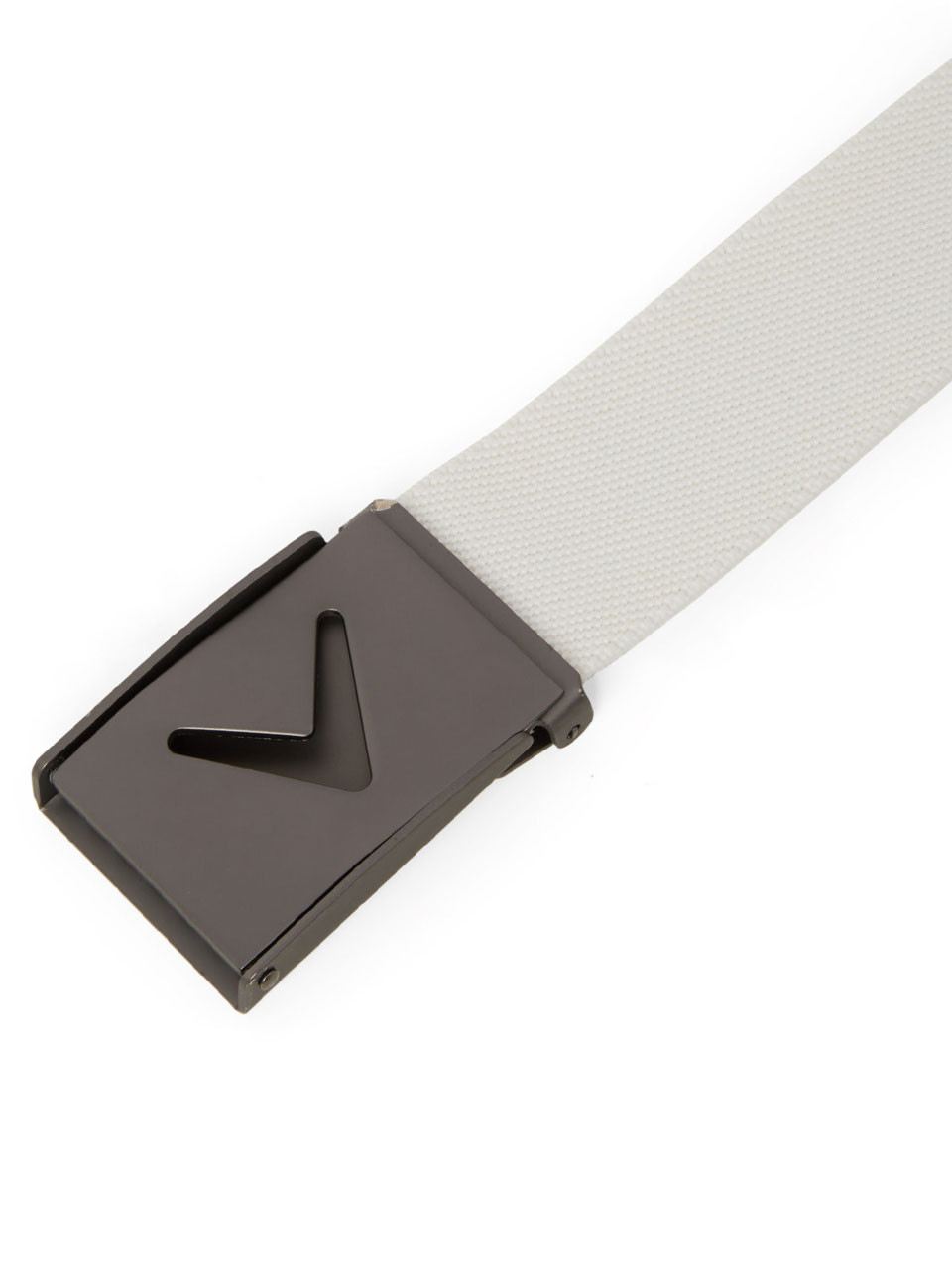 ベルト FCRB 22SS EMBLEM LOGO STRETCH BELT WHITE Callaway V-Logo Stretch Web Belt | GolfBox