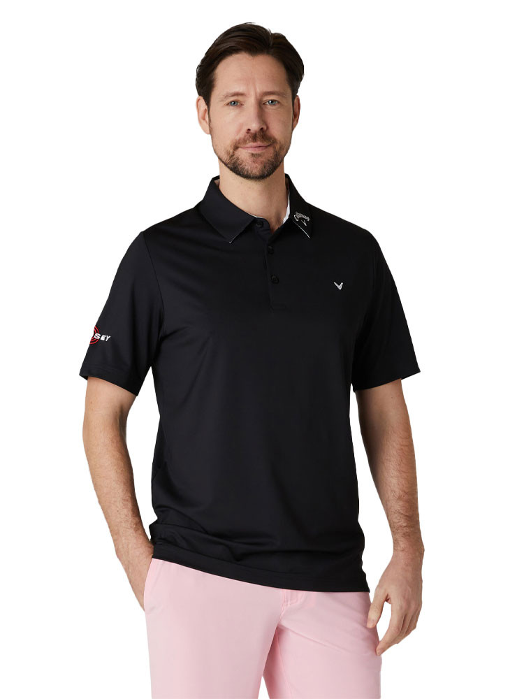 Callaway 3 Chev Odyssey Tour Polo - Caviar | GolfBox