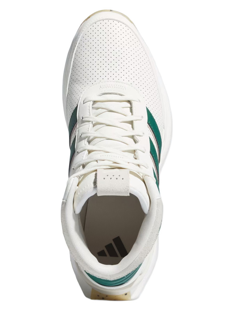 adidas S2G Spikeless Mid Golf Shoes - Off White/Collegiate Green/Aluminium