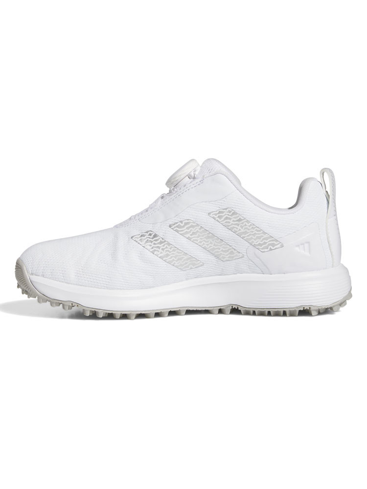 adidas Juniors Codechaos BOA 25 Spikeless Golf Shoes - Ftwr White/Silver  Met.