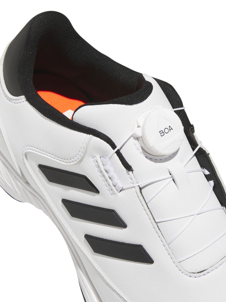adidas Golflite Max BOA 24 Golf Shoes - Ftwr White/Core Black/Solar Red