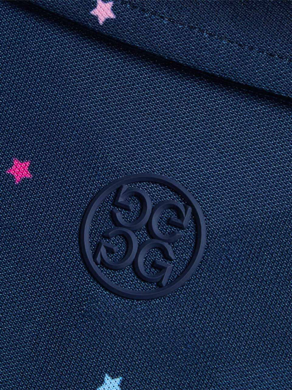 G/FORE Mini Stars Tech Piqué Slim Fit Polo - Twilight