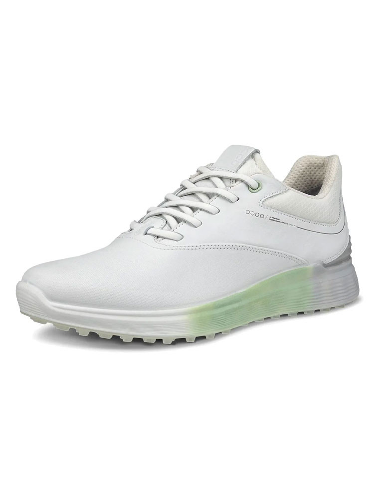 Ecco Women's S-Three Golf Shoes - White/Matcha