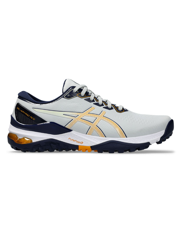 Asics Gel Kayano Ace (Wide Fit) Golf Shoes Glacier Grey/Amber