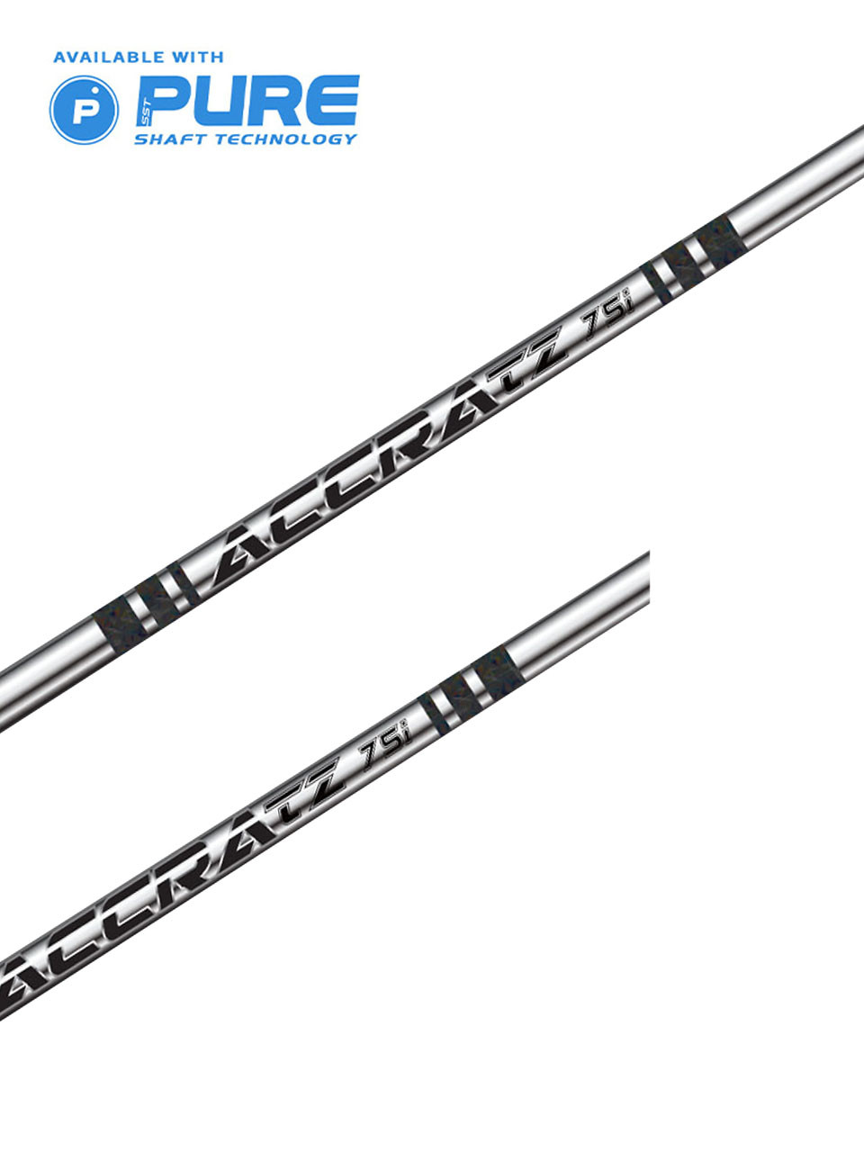 Shaft ACCRA ICWT 2.0 75i Graphite Régulier 6-fer .370" – Neuf, 75g, 39" Uncut