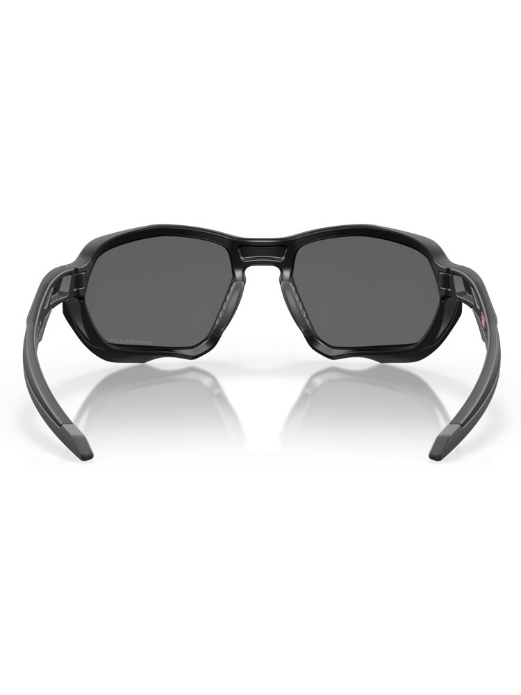 Oakley Plazma Sunglasses - Matte Black w/ Prizm Black Polarised