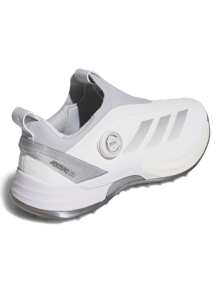 adidas Adizero ZG BOA Spikeless Golf Shoes - Ftwr White