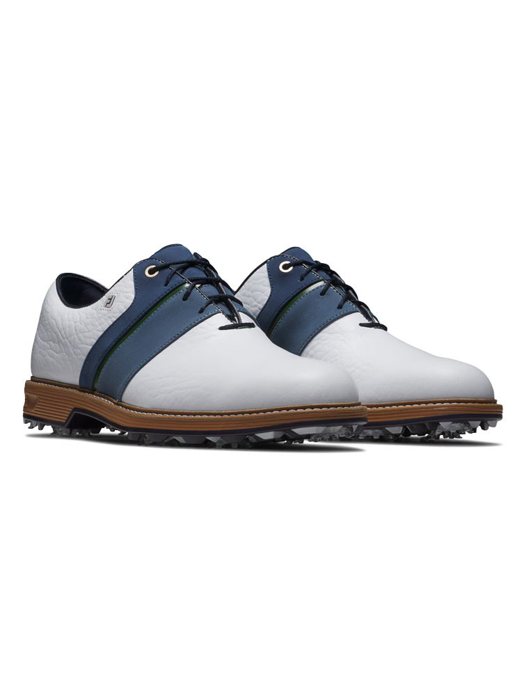 FootJoy Premiere Packard LX Golf Shoes - White/Navy