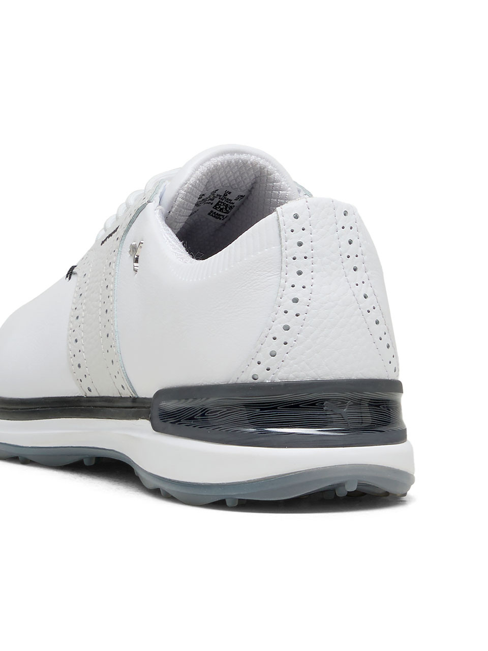 Puma Avant Golf Shoes - Puma White/Ash Grey/Puma Black