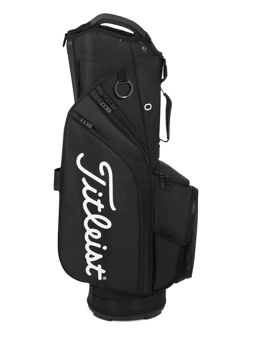 Titleist Cart14 ブラック キャディバッグ Cart 14 Bag | 14-Way Cart Golf Bag | Titleist